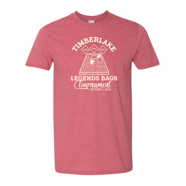 Legends Bags Tournament 2026 - Softstyle® T-Shirt Thumbnail