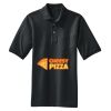 Heavyweight Cotton Pique Polo with Pocket Thumbnail