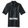 Heavyweight Cotton Pique Polo with Pocket Thumbnail
